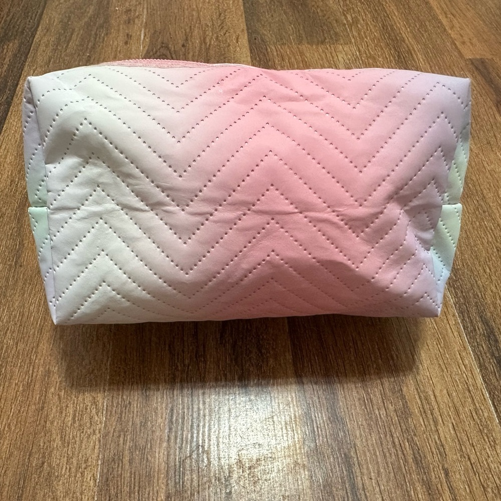 Claire's Pink Quilted Makeup Bag